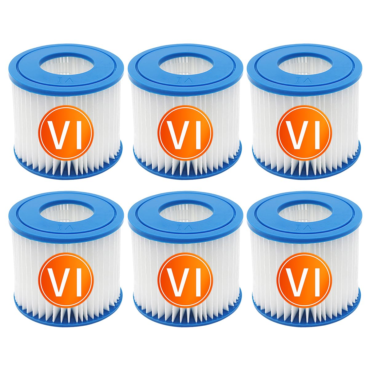 Filtre spa de rechange Taille VI pour éliminer les impuretés de votre Lay-Z-Spa