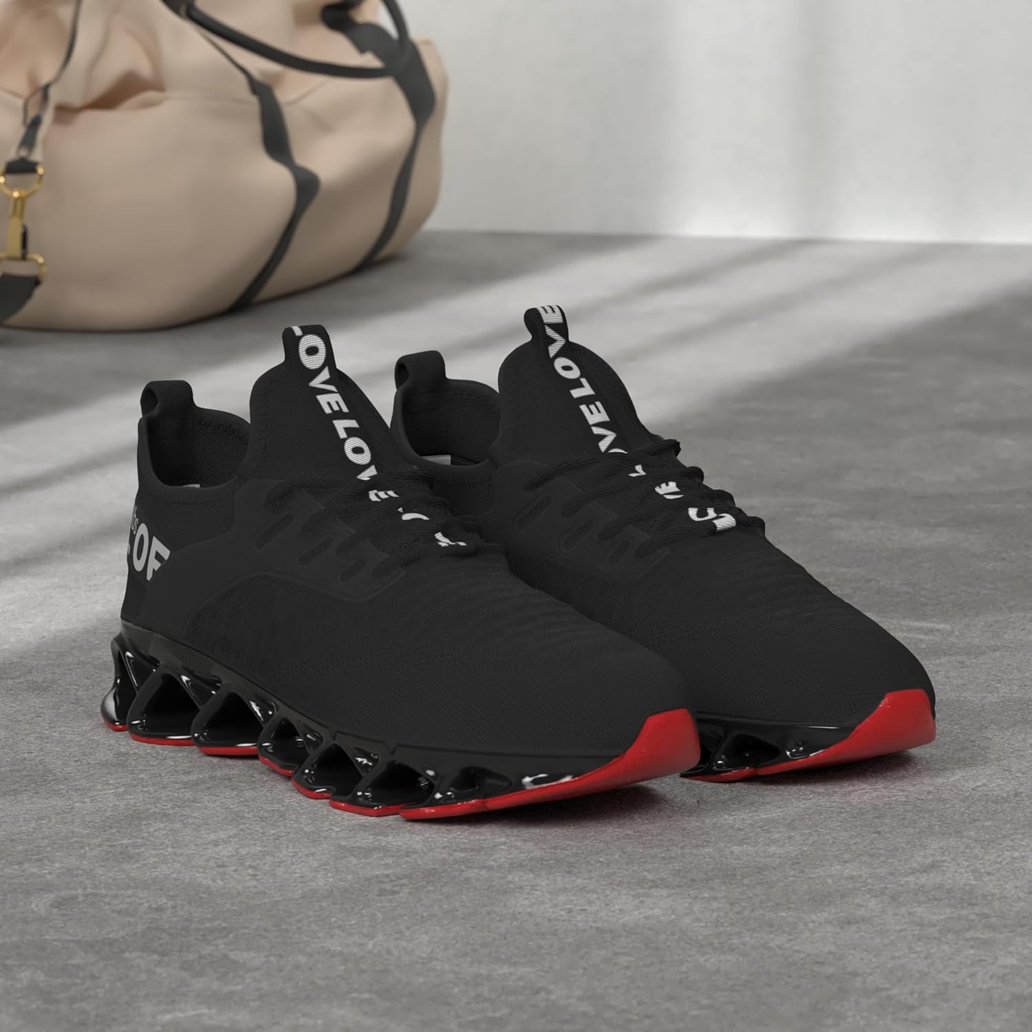 Vooncosir Women's Running Shoes Comfortable Fashion Non Slip Blade Sneakers Work Tennis Walking Sport Athletic Shoes