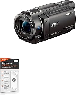 BoxWave Screen Protector Compatible with Sony FDR-AX33 (Screen Protector by BoxWave) - ClearTouch Anti-Glare (2-Pack), Anti-Fingerprint Matte Film Skin for Sony FDR-AX33