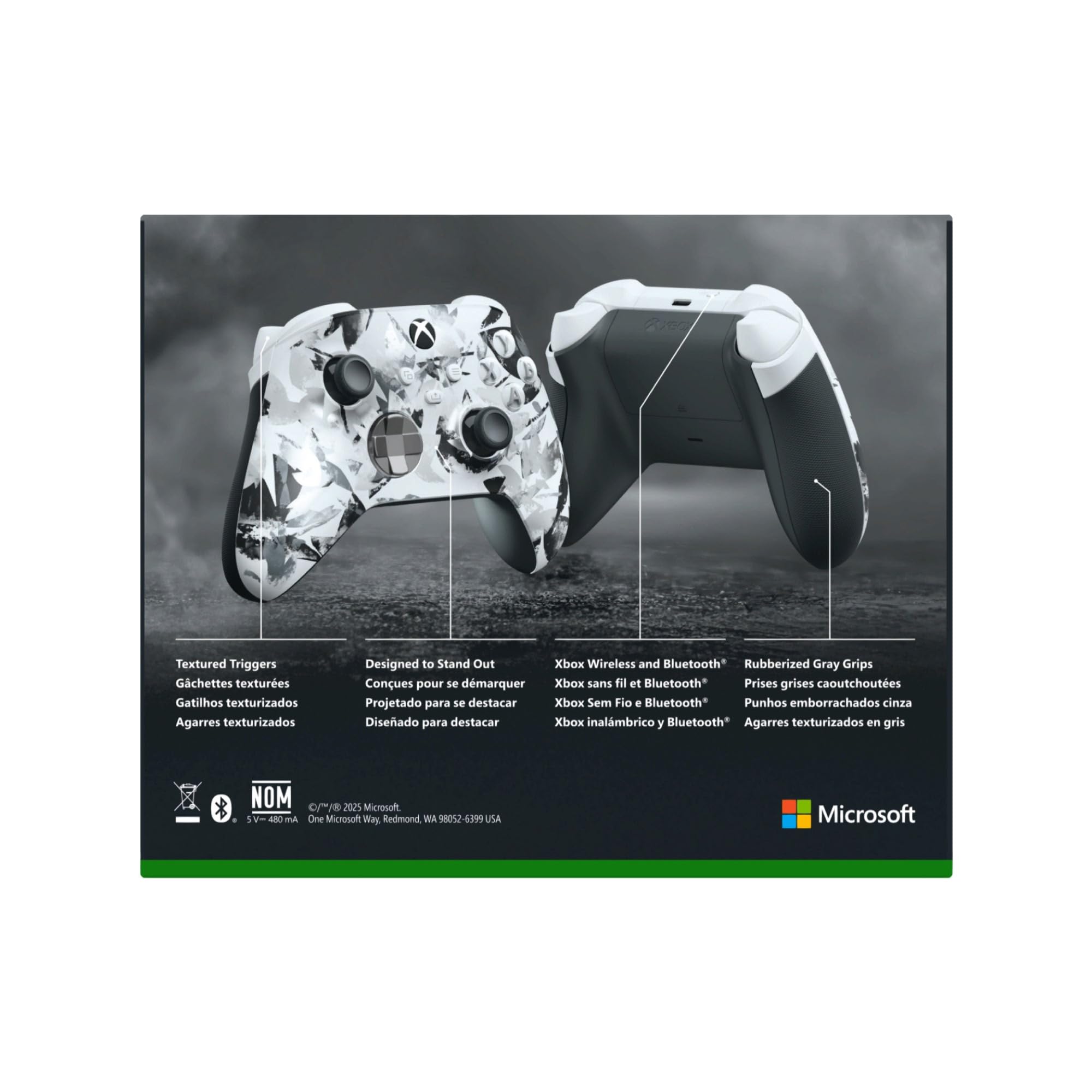 Xbox Microsoft Wireless Controller Storm Breaker Special Edition - Wireless & Bluetooth Connectivity - New Hybrid D-Pad - New Share Button - Featuring Textured Grip