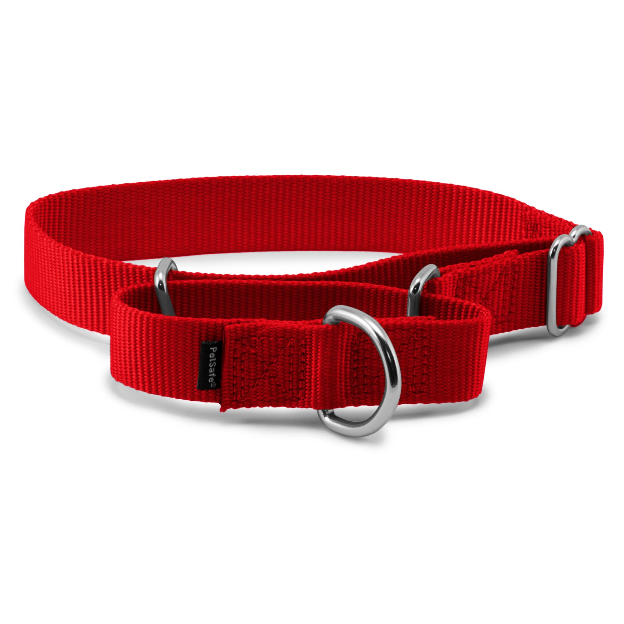 PetSafe Adjustable Martingale Collar - Only Tightens When Dogs Pull, Prevents Slipping Out - Helps with Strong Pullers, Increased Control -