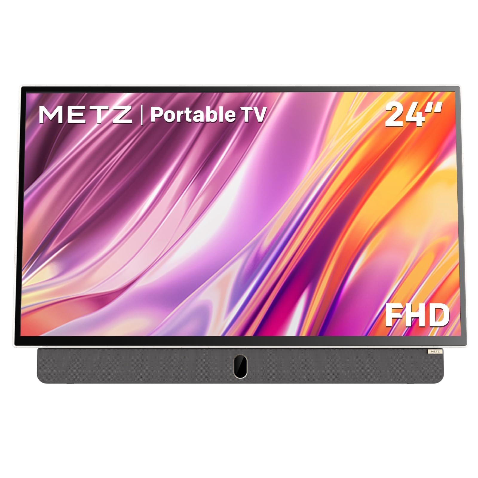 portatile monitor 24 pollici con batteria e carica USB Bluetooth