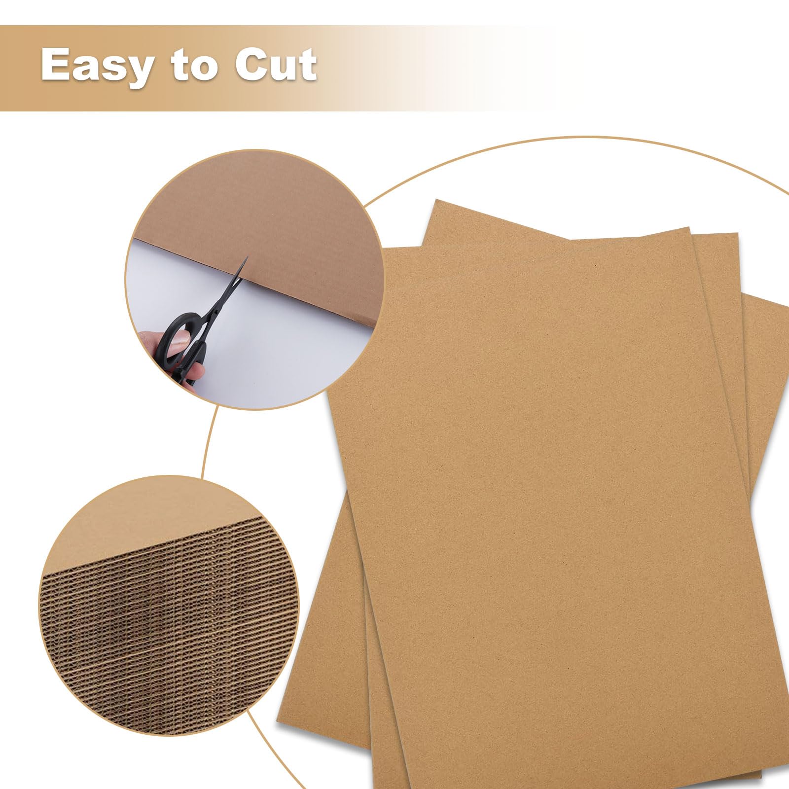 Protection Colis Lot De 50 Feuilles Carton Ondulé A3 APACALI Protection Colis Lot De 50 Feuilles Carton Ondulé A3 APACALI