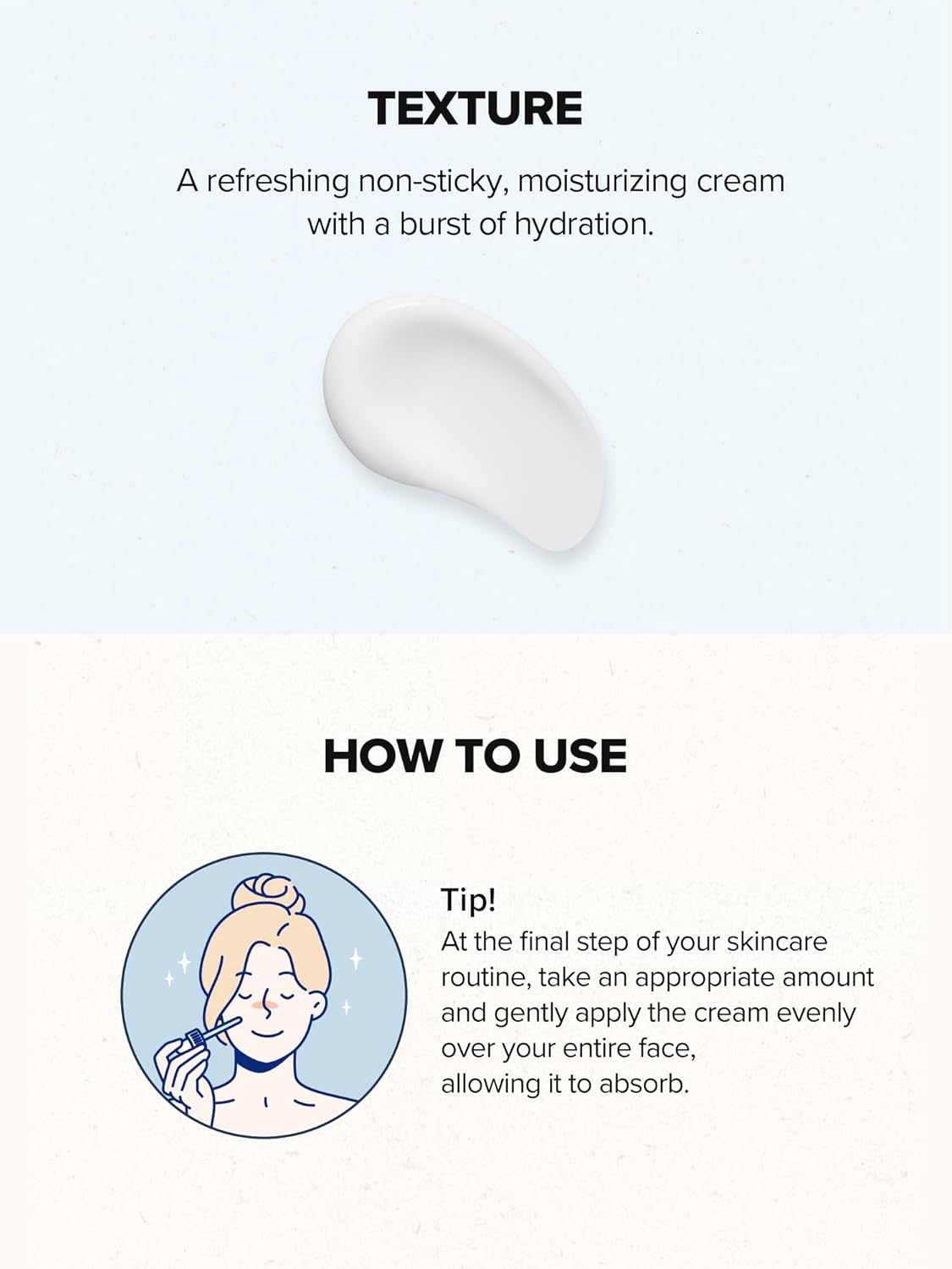 SKINFOOD Blue Chamomile Hyaluronic Cream, Vegan Moisturizer, 7-Layer Hyaluronic Acid Face Cream, Deep Hydrating & Soothing Water Cream, 70ml/2.36 fl.oz - Image 6