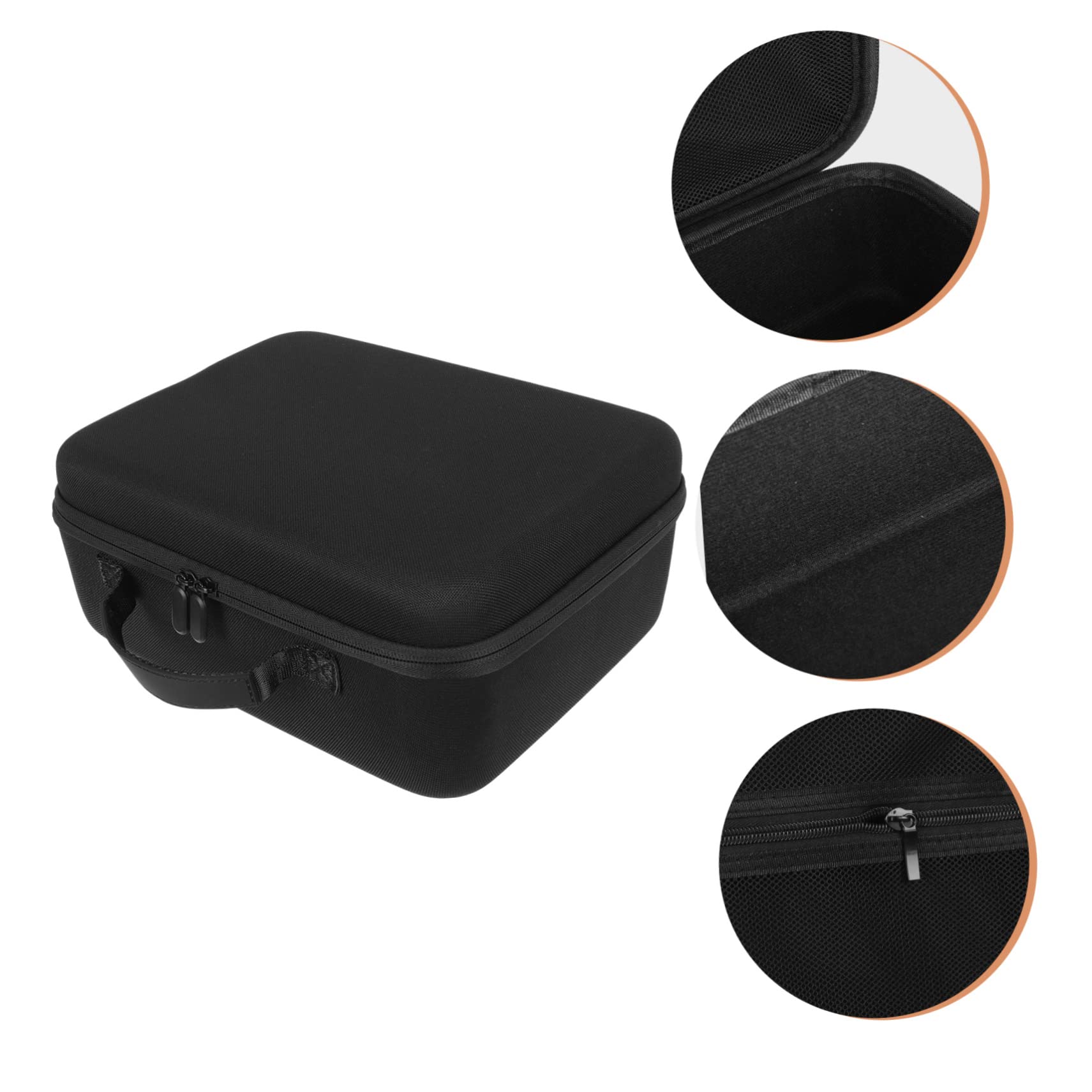 Baluue 2pezzi Asciugacapelli Portatile Design Organizer Per e Protezione Sufficiente Per Phon e Arricciacapelli Accessorio Per e Trasferte
