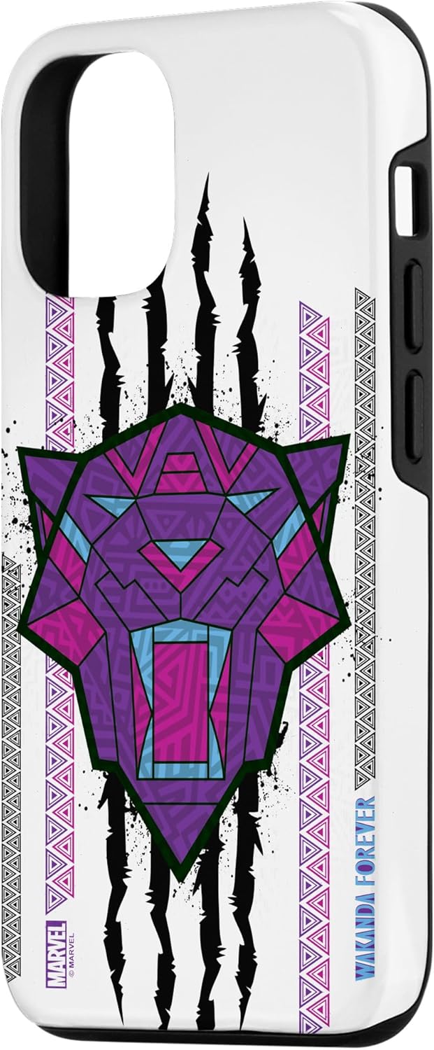 iPhone 12/12 Pro Marvel Black Panther: Wakanda Forever Tribal Logo Panther Case