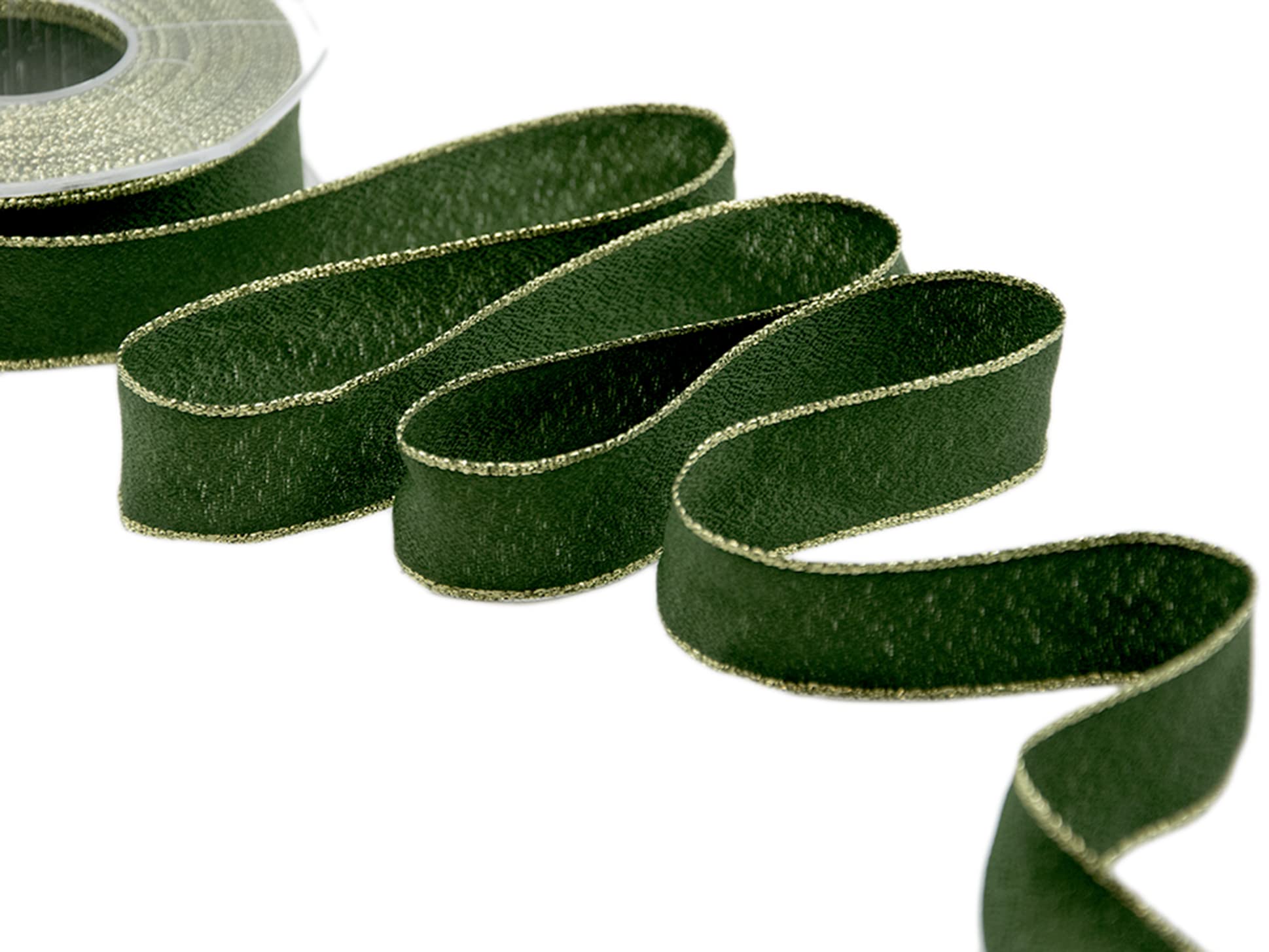 Furlanis Ribbon, English Green, 25 mm x 25 m