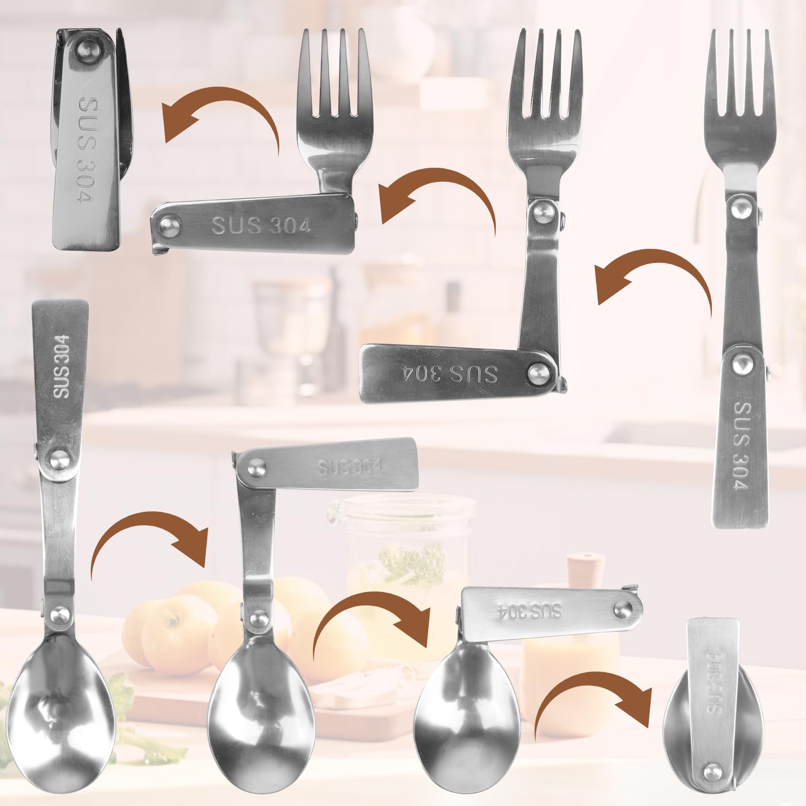 Amazon.co.jp: サーモスファンテーナー用スプーンフォーク 16オンス 多