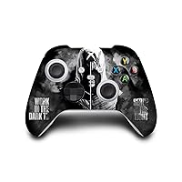Vista 5 de Head Case Designs Funda de vinilo con licencia oficial de Assassin's Creed Half Legacy Typography para videojuegos, compatible con consola Xbox