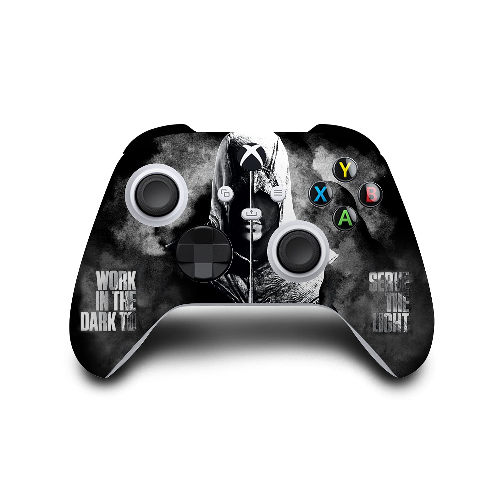 Head Case Designs Licenza Ufficiale Assassin's Creed metà Tipografia eredità Vinile Sticker Gaming Pelle Adesivo Compatibile con Xbox Series X Console And Controller Bundle