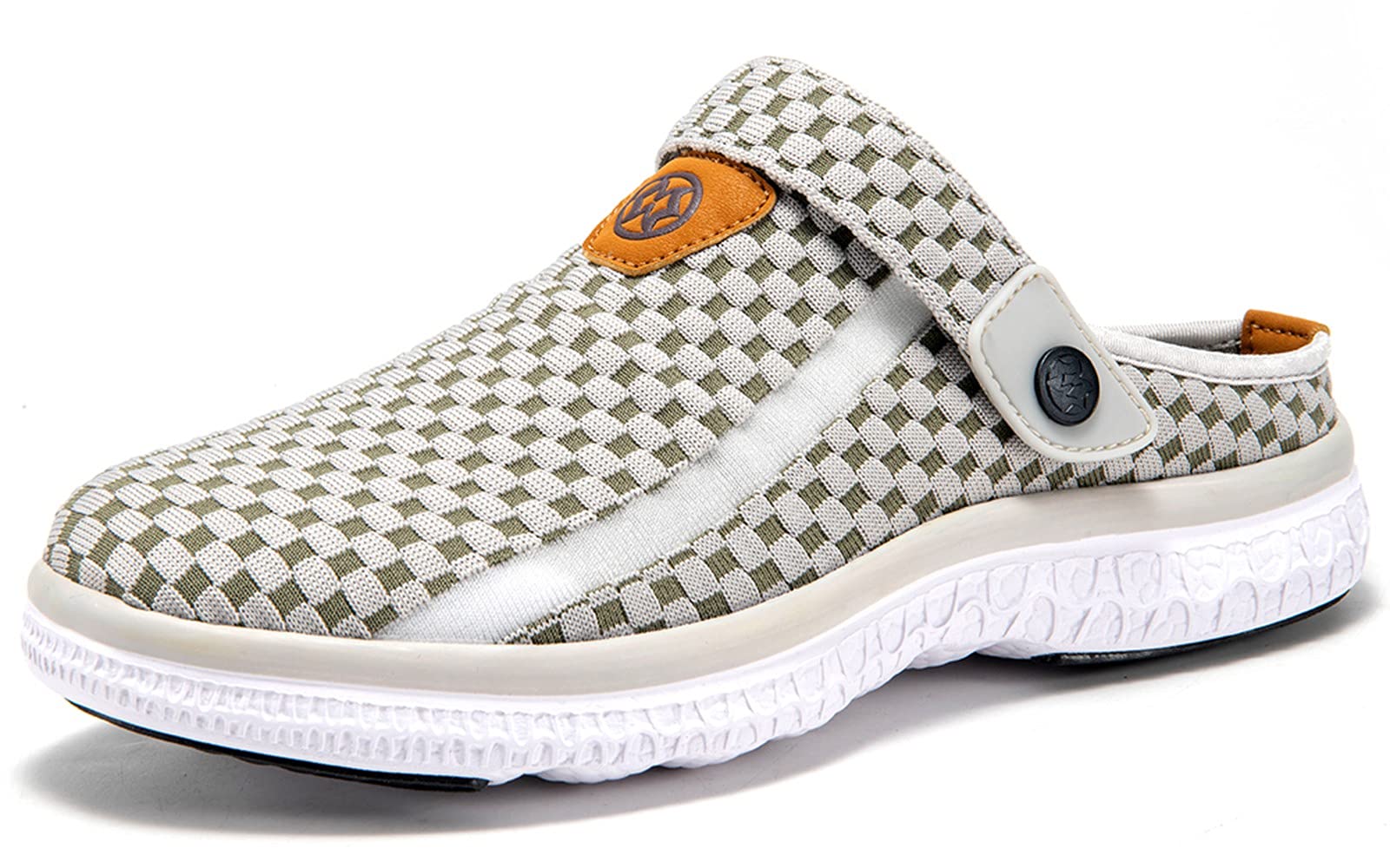 Zoccoli Sabot Uomo Donna Spiaggia Giardino Pantofole Maglia Traspirante Clogs Scarpe da Mare Estate Sandali Antiscivolo Piatto Ciabatte