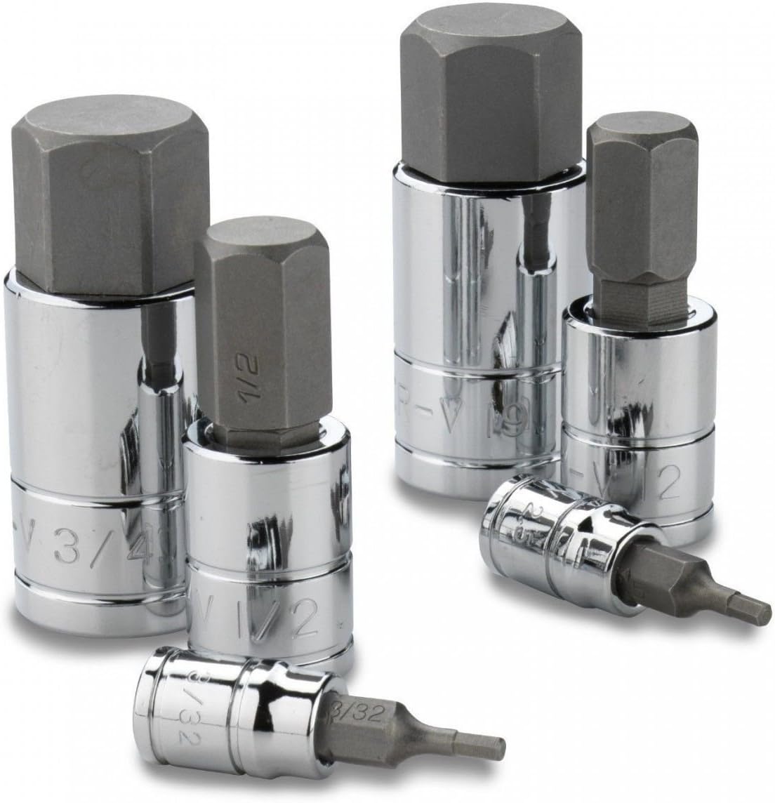 32pc Master Hex Bit Socket Set SAE & METRIC Automotive Shop Tools Must Have Tool