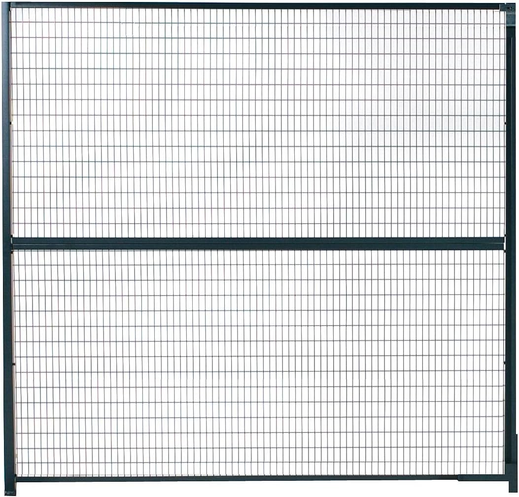 WireCrafters 58RW RapidWire Welded Steel Wire Mesh Panel, 5' Width x 8' Height, Gray