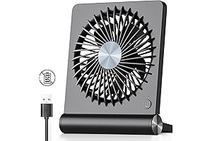 Koonie USB Desk Fan: Ultra-Quiet Airflow for Enhanced Focus and Productivity