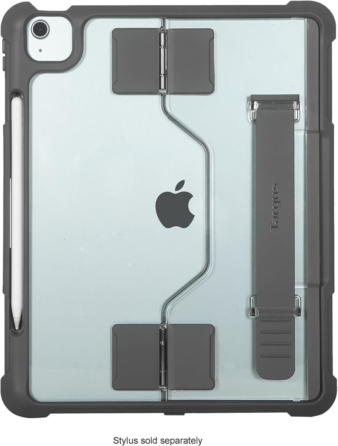 Targus SafePort Rugged Max Case for iPad Air 13-inch (M2 & iPad Pro 12.9 Inch) – MIL-STD Drop Tested, Screen Protector, Kickstand, Hand Strap, Stylus Holder, Dust & Fluid Resistant - THD968GL
