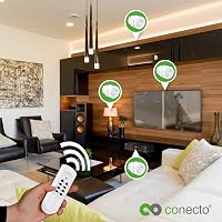 conecto Vezeték nélküli aljzat szett - 2300W, távirányító, kompakt fehér 5
