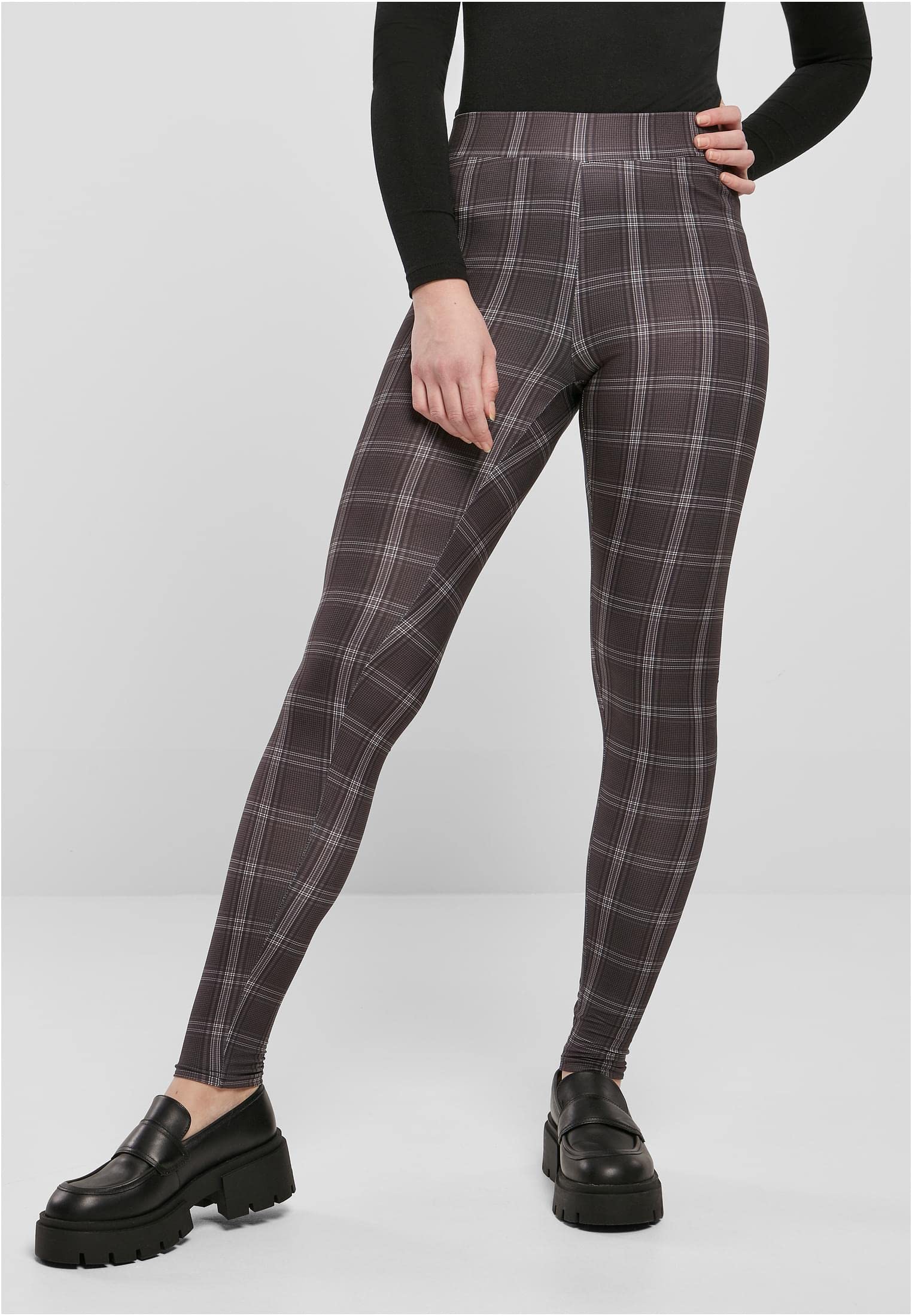 Urban Classics Damskie Miękkie Legginsy Aop - spodnie do jogi Kobiety