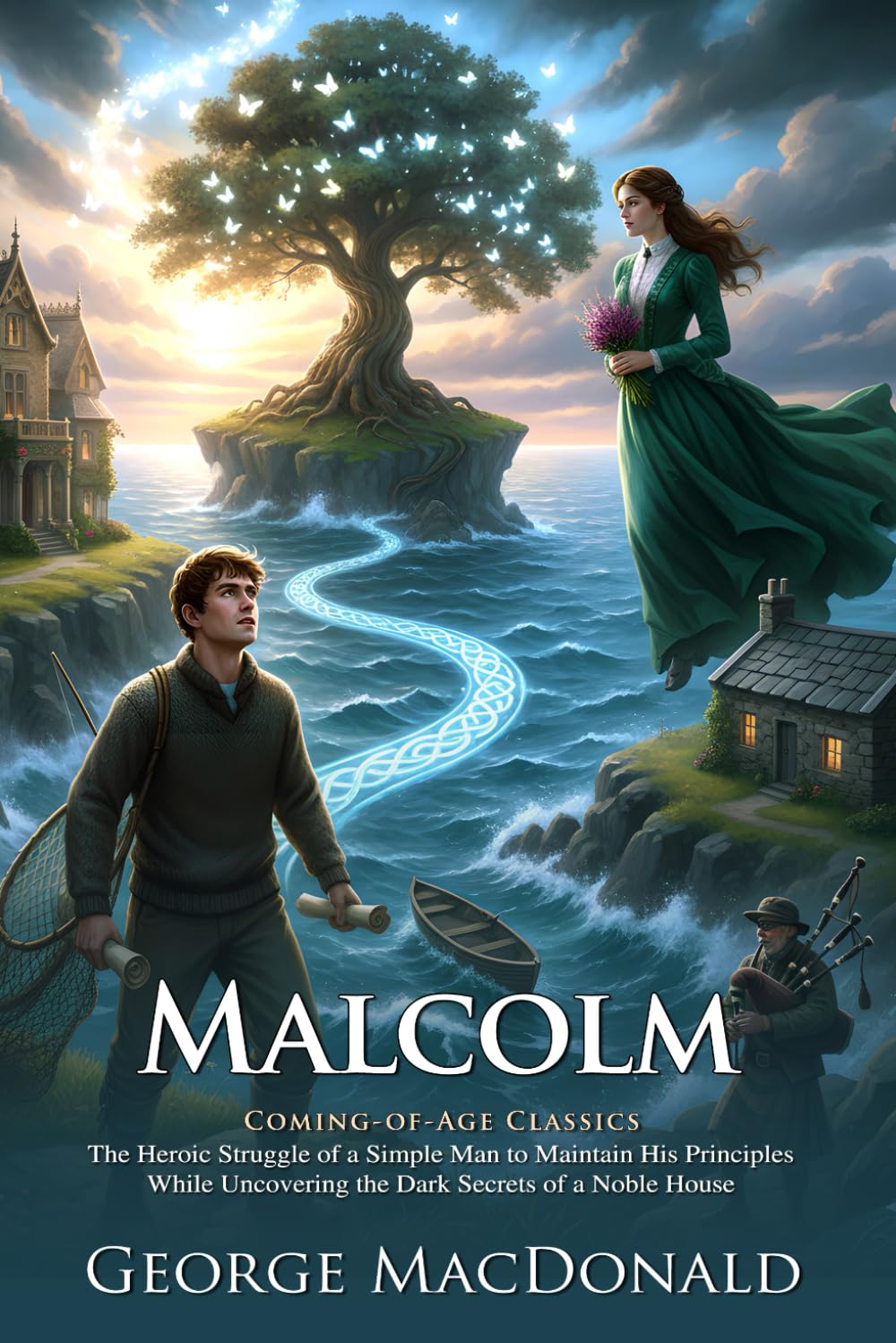 Malcolm: A Classic Scottish Novel of Character and Conscience: A Victorian Literary Work of Ethical and Spiritual Growth – Illustrated Edition with Author Biography and Modern Literary Critiques