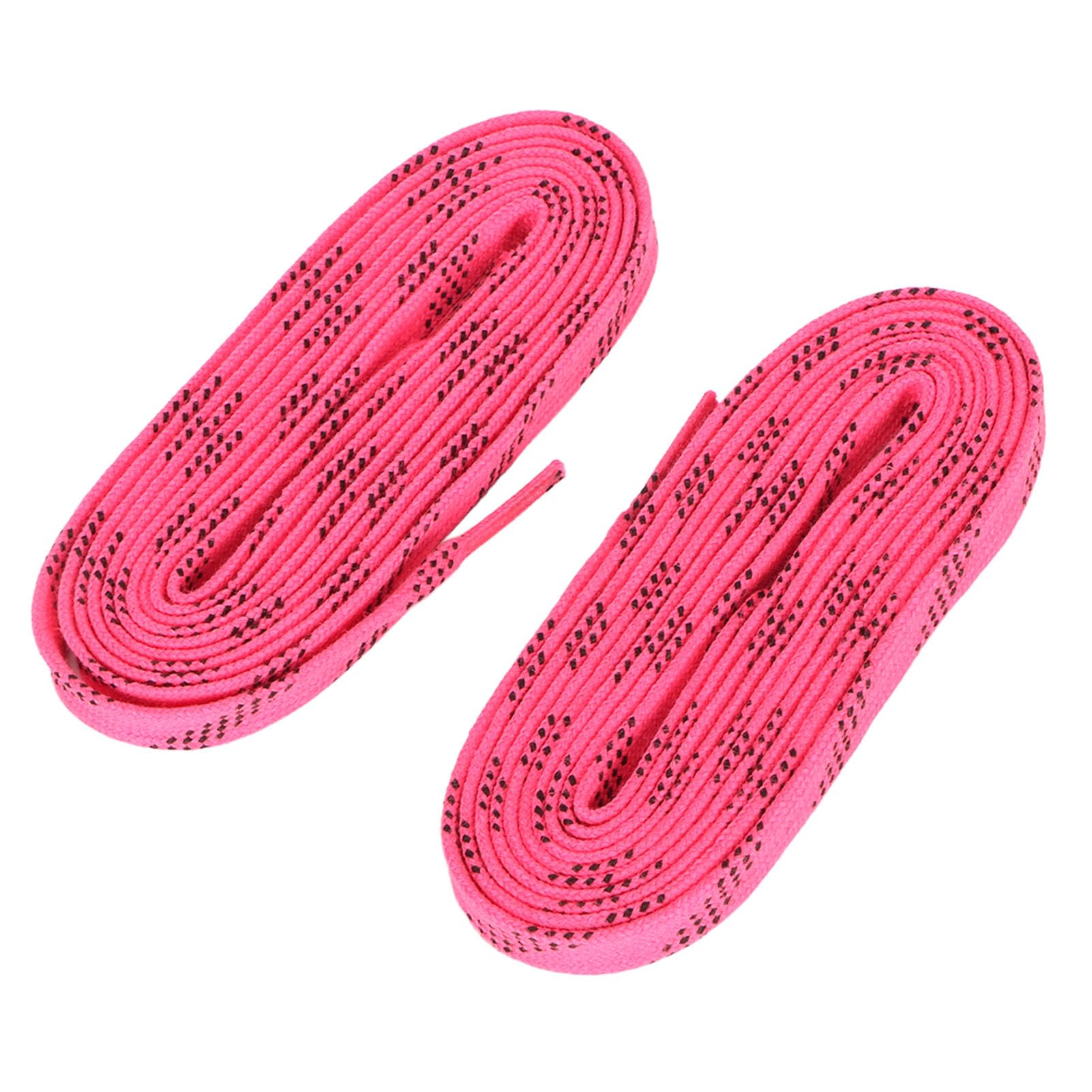 Waxed Hockey Laces Performance Ice Skates Roller Quad Skates Youth, Junior Lacing