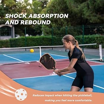 Amazon.co.jp: JUCIAO ピックルボールパドル T700 カーボンファイバー