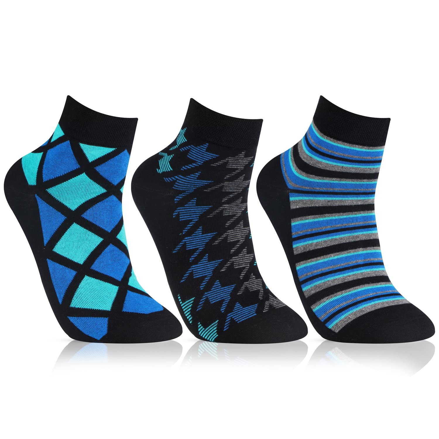 Hush Puppies Men's Casual Socks - Pack of 3, Free Size-image-28