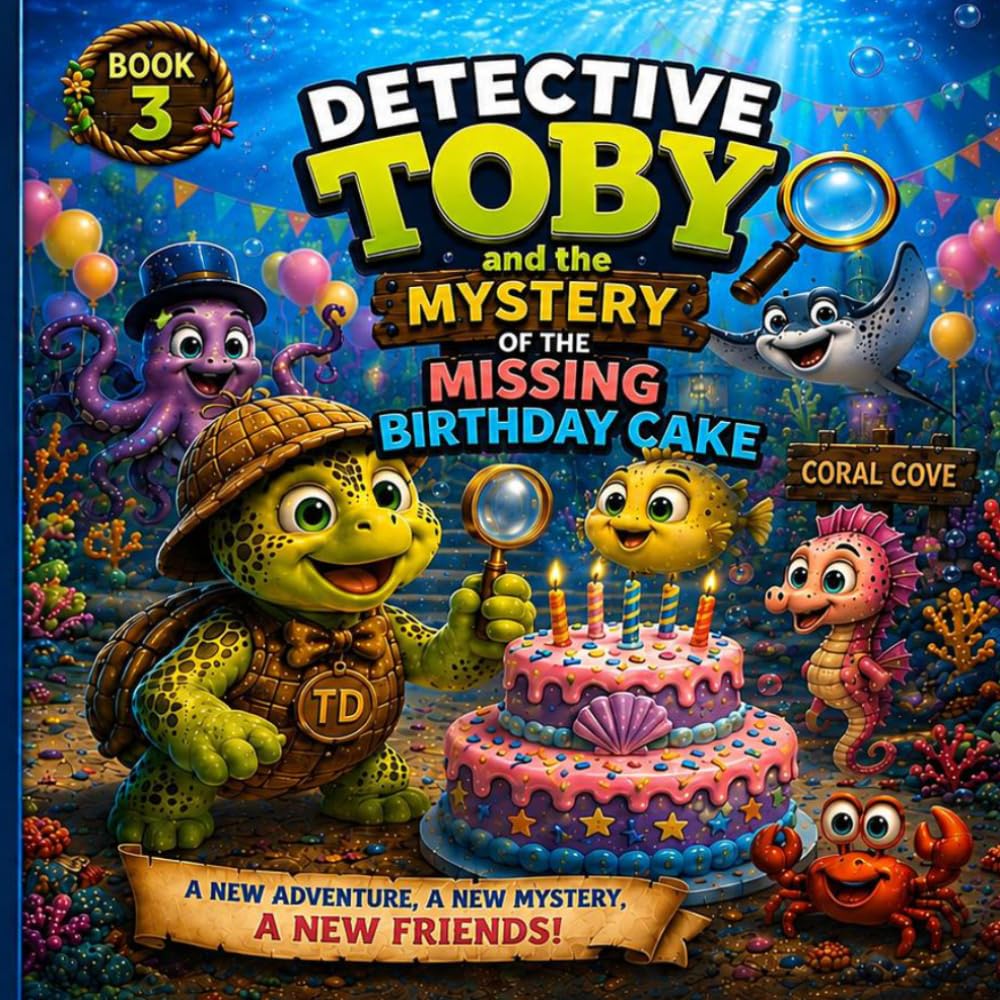 DETECTIVE TOBY and the Mystery of the Missing birthday cake