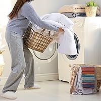 Vista 20 de ROSGONIA Juego de edredón tamaño Queen, color gris carbón, 3 piezas (1 edredón gris oscuro y 2 fundas de almohada) para todas las estaciones, ropa