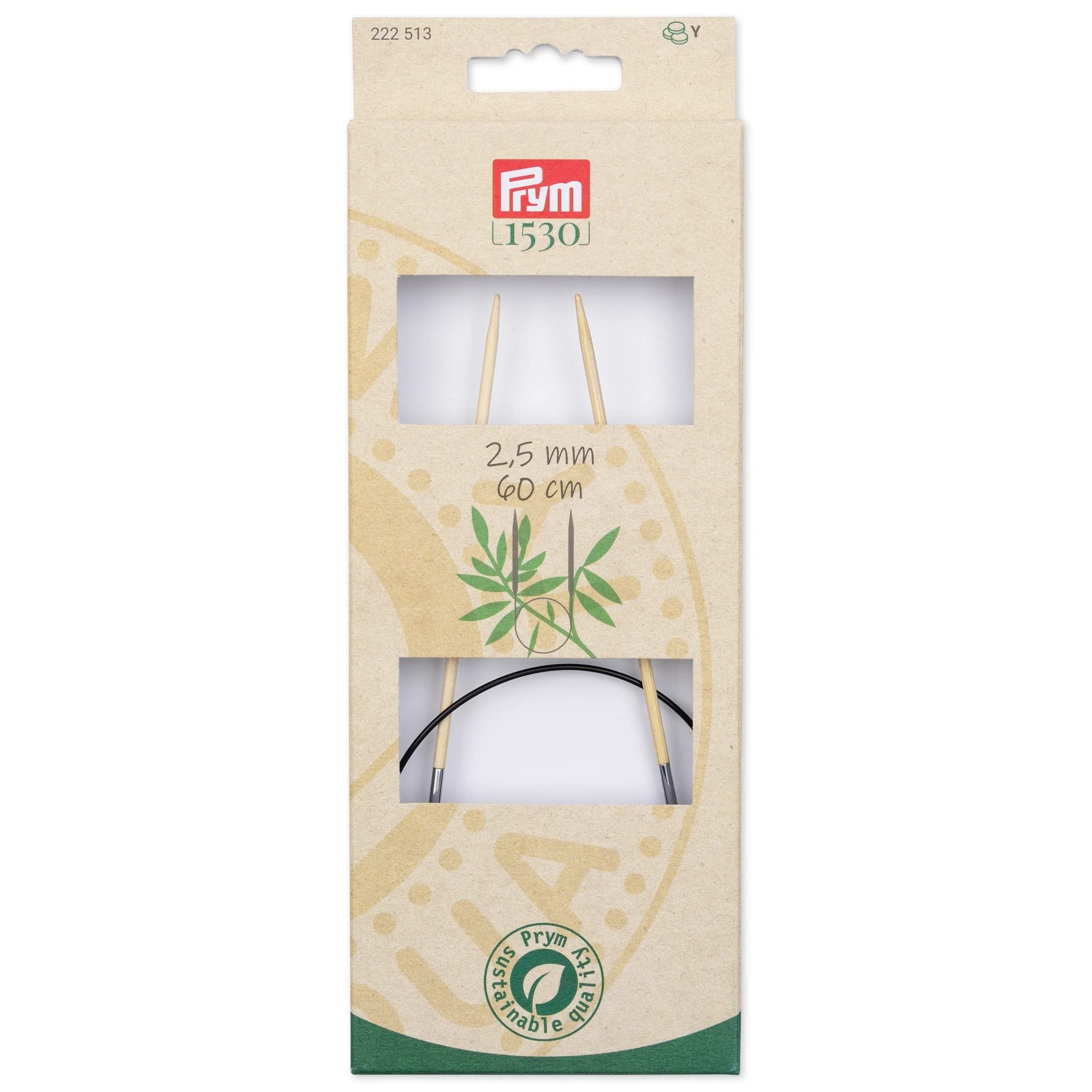 Prym Bamboo Needle, Natural, One Size