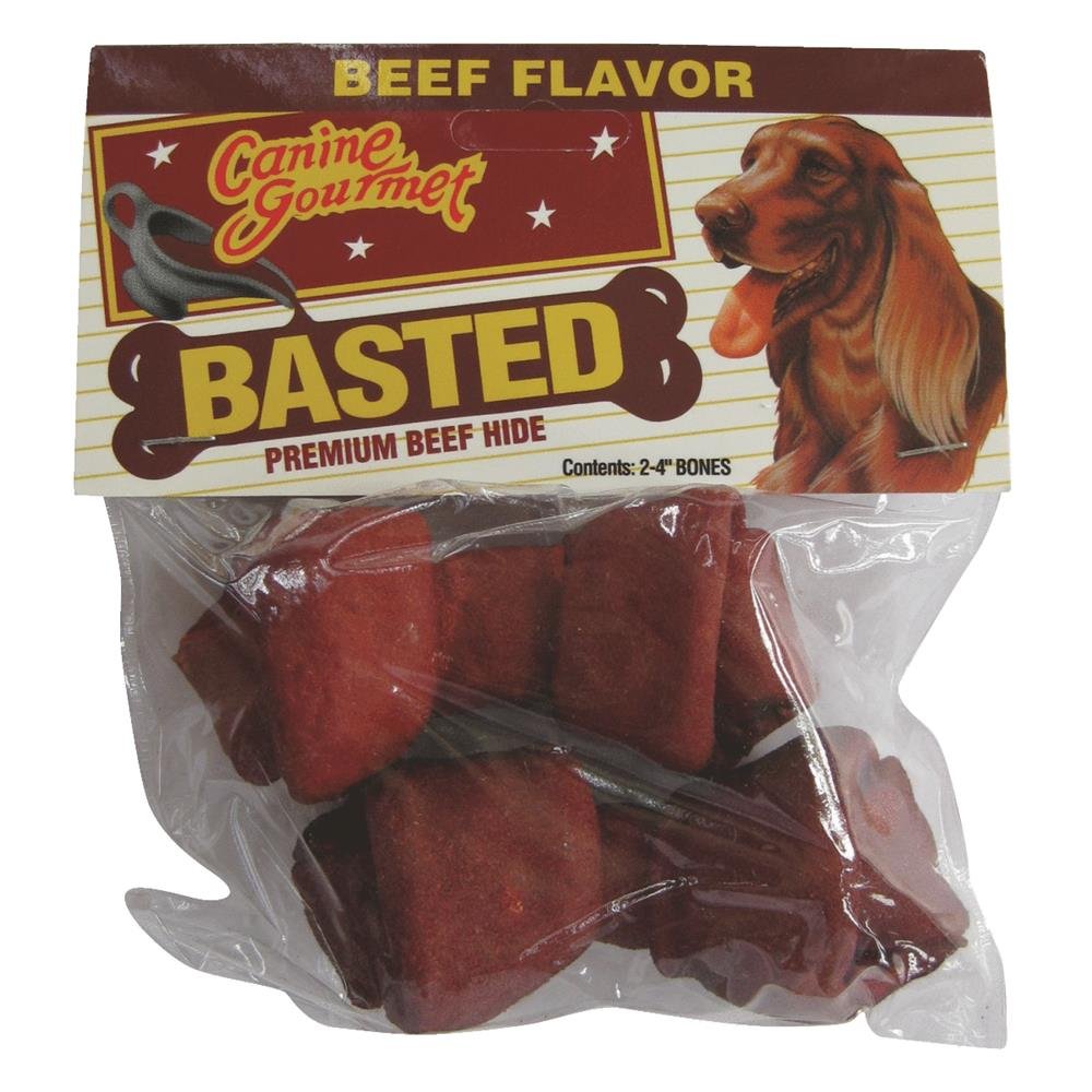 American Leather Flat Knot Rawhide Bone