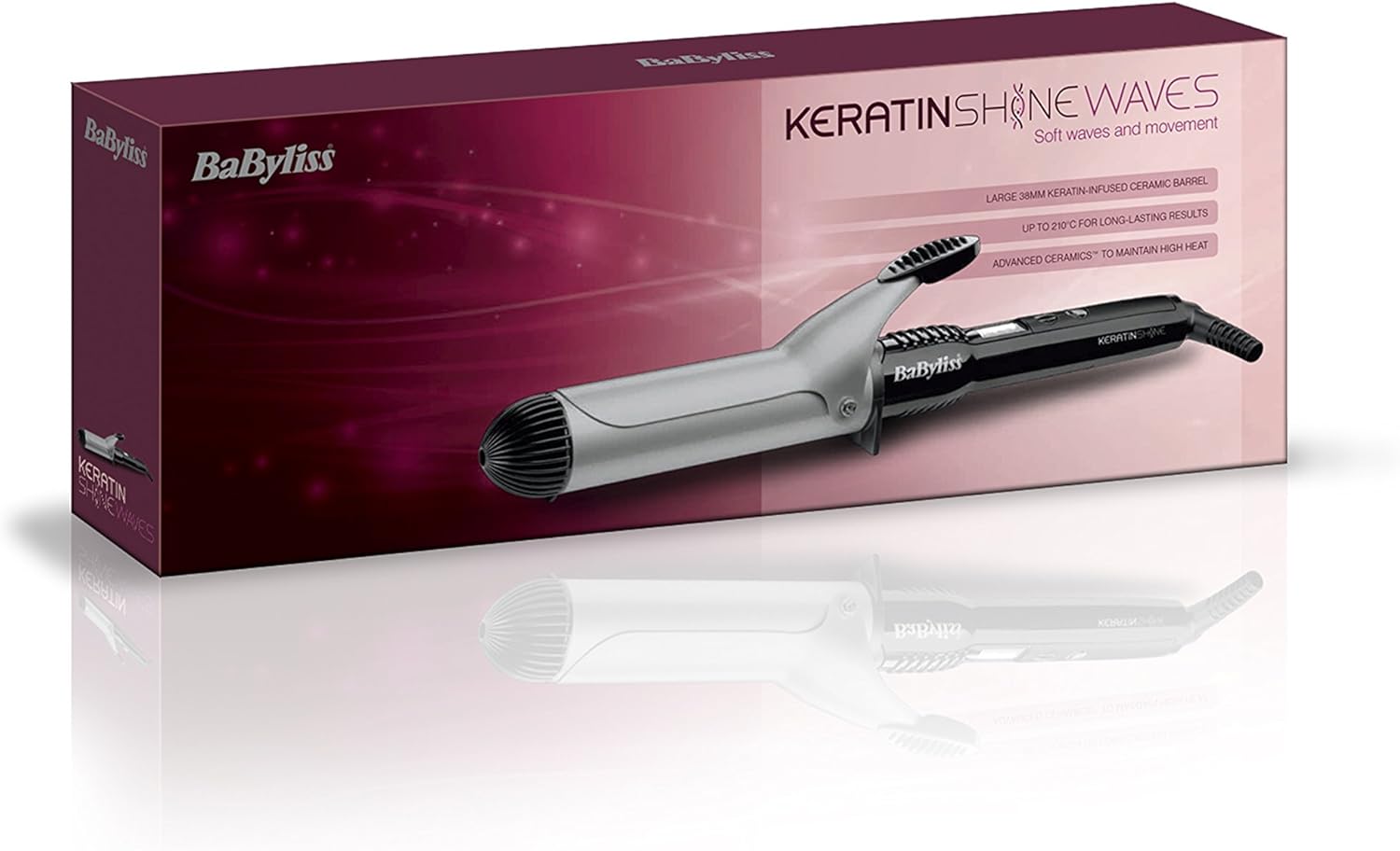 Babyliss Keratin Shine Argos Hair Curling Wands 2521ksu Babyliss