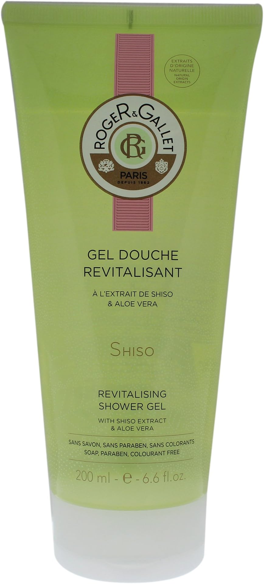 Roger & Gallet Gentle Shower Cream Revitalizing Shiso 200ml