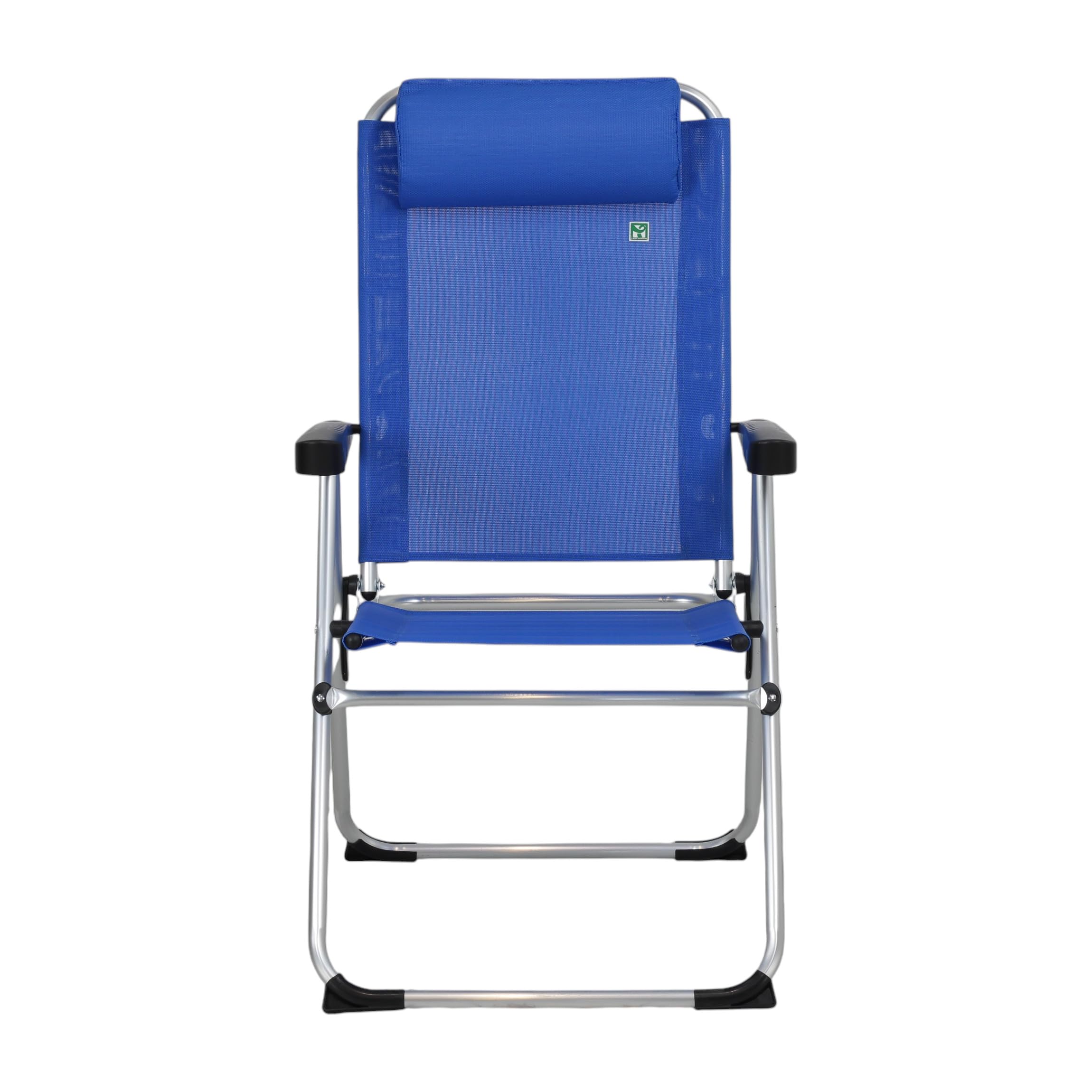 Totò Piccinni Spiaggina RIVA Alluminio Textilene 7 Posizioni (Blu 1Pz)