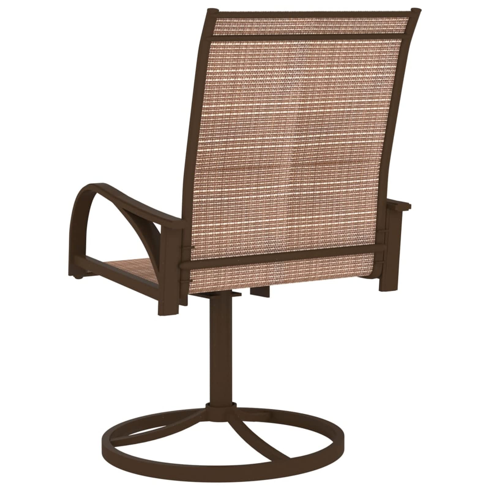 312278 Sedie Girevoli da Giardino 2pz Textilene e Acciaio Marrone Testata in Legno,Testata Letto Matrimoniale Muebles Dormitorio Spalliera Letto Testiere per Letto Matrimoniale