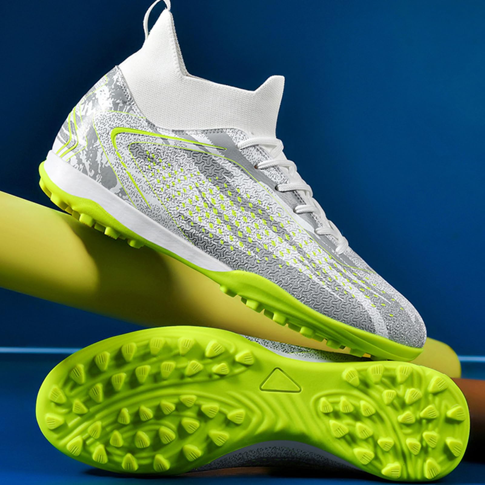 Donbest Scarpe da Calcio Bambini e Ragazzi Tacchetti AG FG Scarpe da Calcetto Calzature da Calcio Ragazzo Bambino