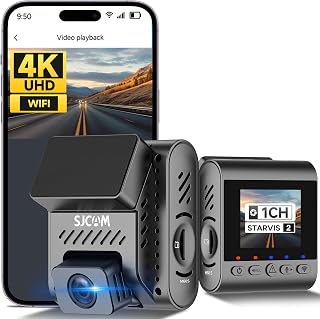 Sjcam M60S Araç Kamerası 4K/30 Frm 170° Açı (Tek Kamera)