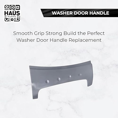 Miniatura 6 de 8182080 Manija de puerta de lavadora compatible con repuesto de marca superior con 1017610, AH885424, 8182080, WP8182080, AP6011757, PS11744956 y