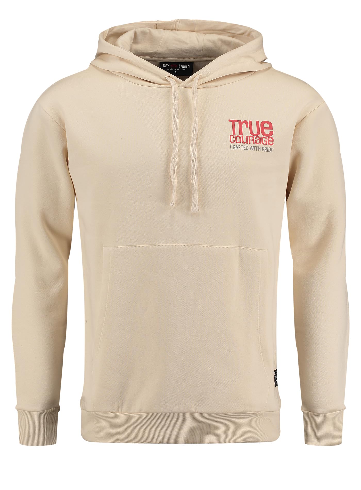 Sweat à capuche homme KEY LARGO Kltrue Courage avec coton doux premium - 8