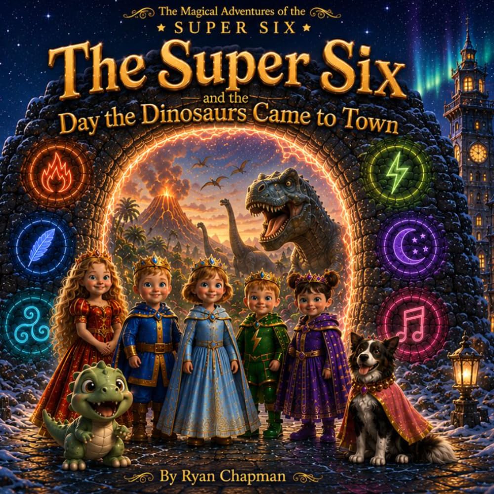 The Super Six and the Day the Dinosaurs Came to Town (The Magical Adventures of the Super Six)