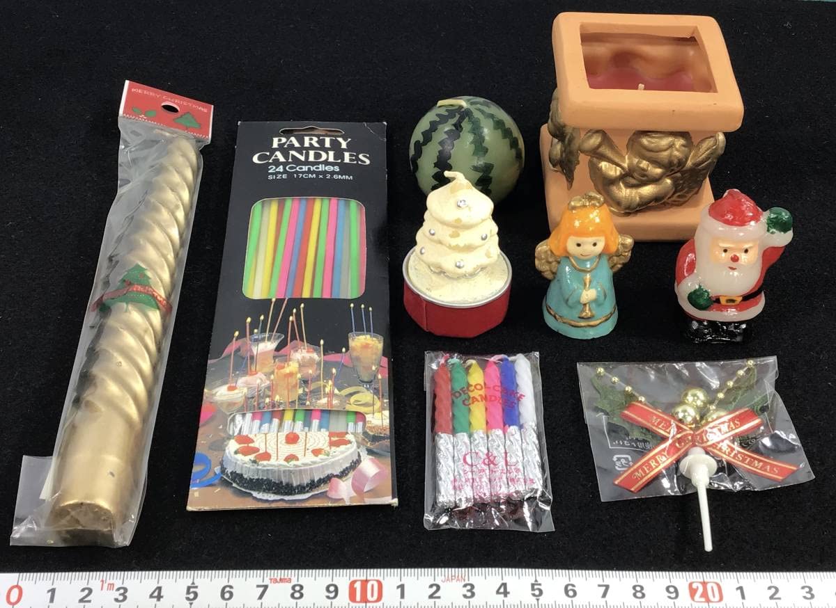 Amazon.co.jp: 昭和レトロ・品クリスマス キャンドル 蝋燭 ろうそく