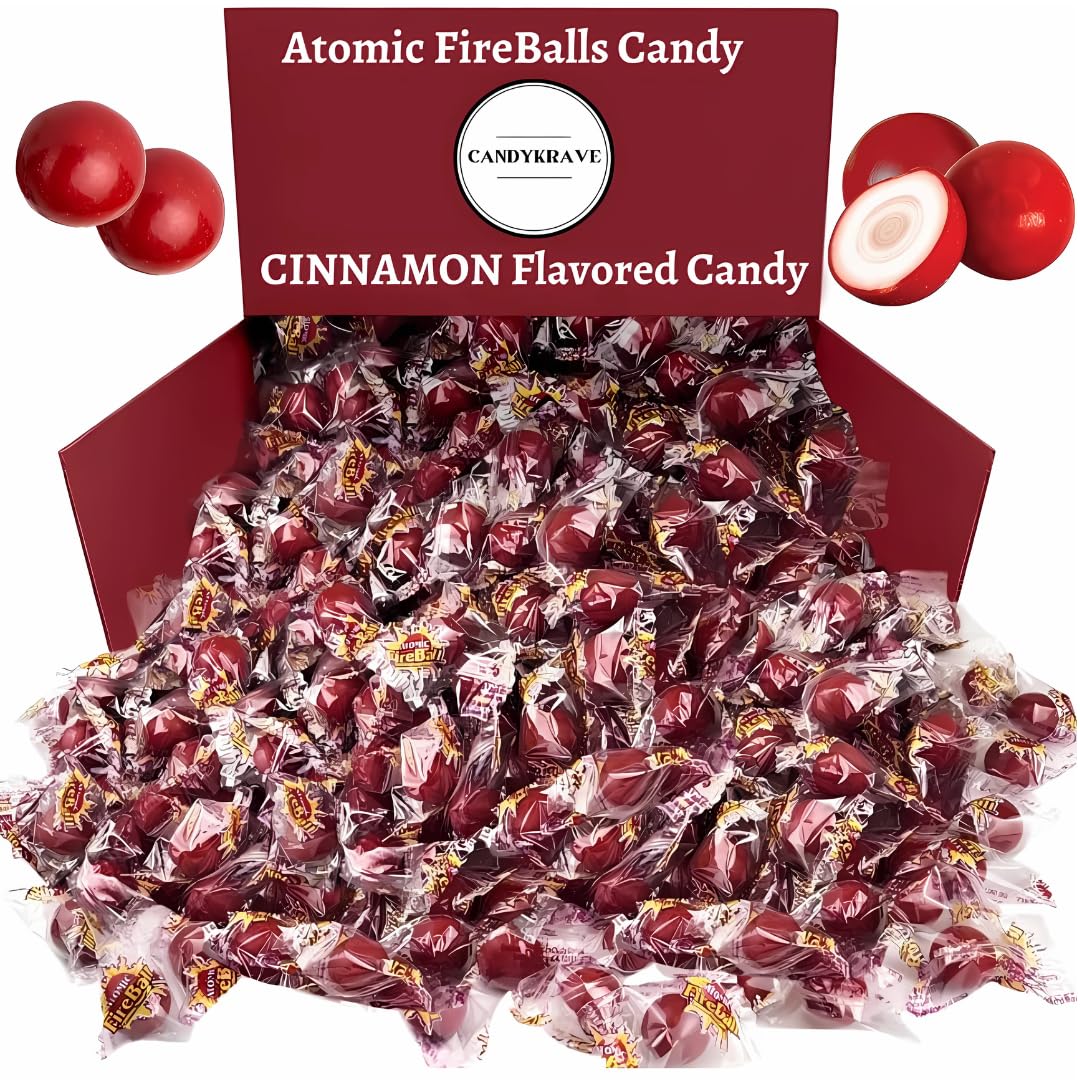 Amazon.com : CandyKrave Atomic Fireballs Candy in Bulk - 4 LB