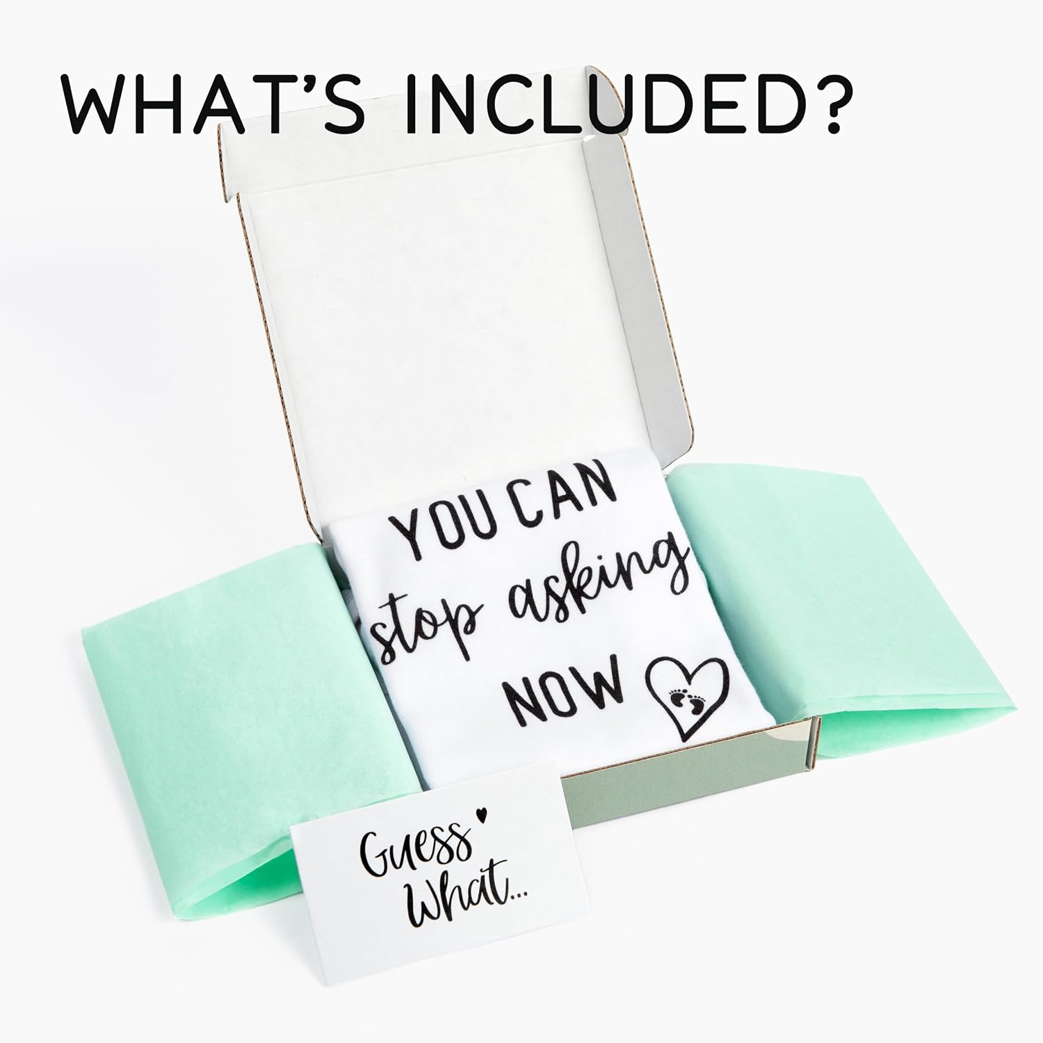 Funny Pregnancy Announcement Gift for Grandparents to be, You can stop asking" Baby Coming Soon Reveal idea for Grandma, Grandpa, Dad, Husband, Aunt, Uncle