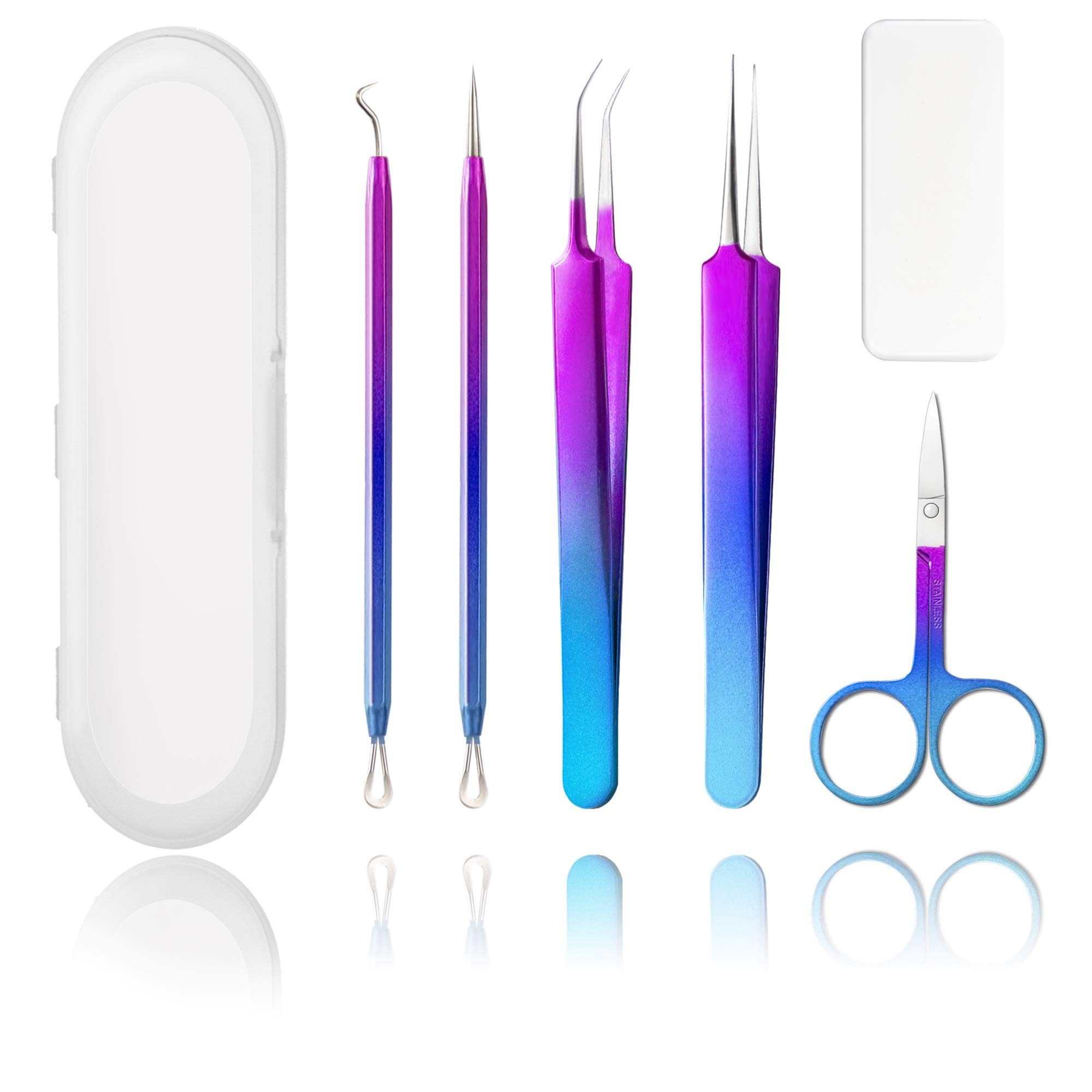 Dorhui7 Pieces Craft Weeding Tools, Craft Basic Set Vinyl Tools Kit for Adhesive Vinyl, Silhouettes, Cameos, Lettering