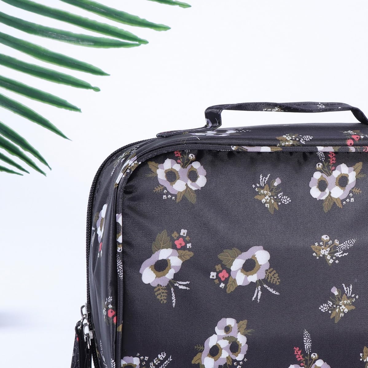 Mini Cosmetic Bag Large Capacity Oxford Cloth Organizer for Travel image 3