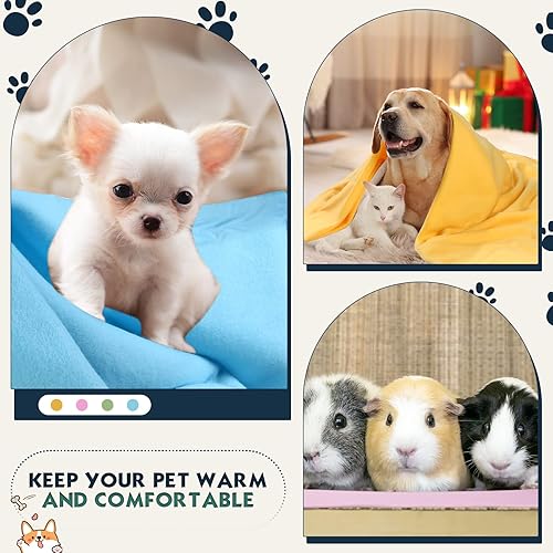 Miniatura 7 de 32 mantas de forro polar a granel de 60 x 50 pulgadas, mantas de forro polar de doble cara, mantas suaves y acogedoras para automóvil, viajes,