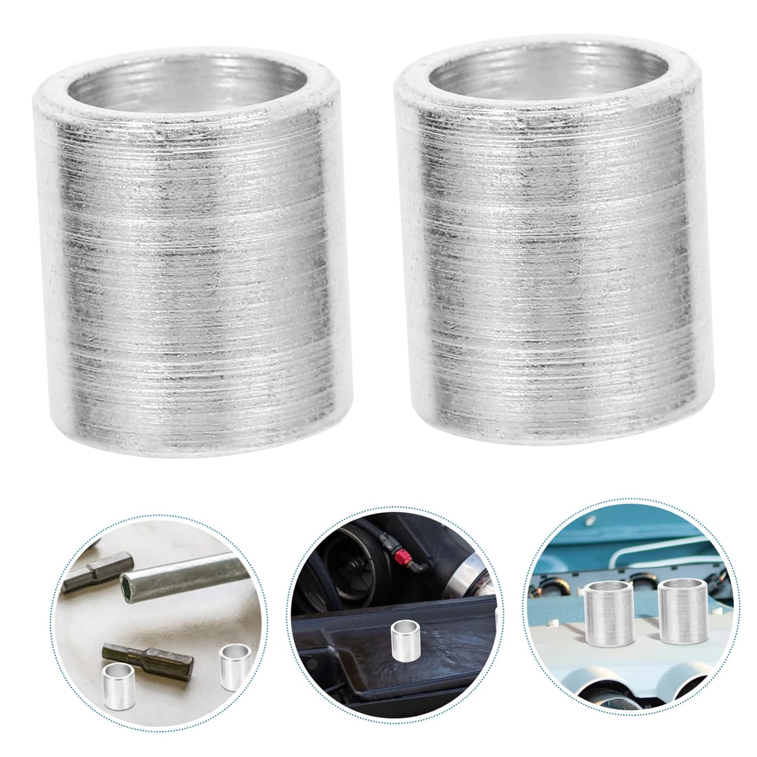 2pcs Engine Timing Cover Dowel Easy to Install Timing Cover Accessory Compatible Lightweight Construction for and