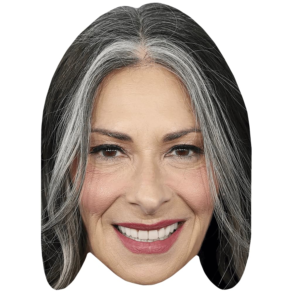 Stacy London (Smile) Big Head. Larger than life mask.