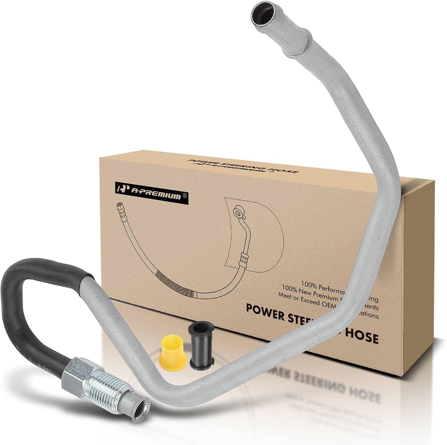 A-Premium Power Steering Hose Return Hose Line Assembly Compatible with Acura RSX 2002 2003 2004 2005 2006 L4 2.0L From Rack