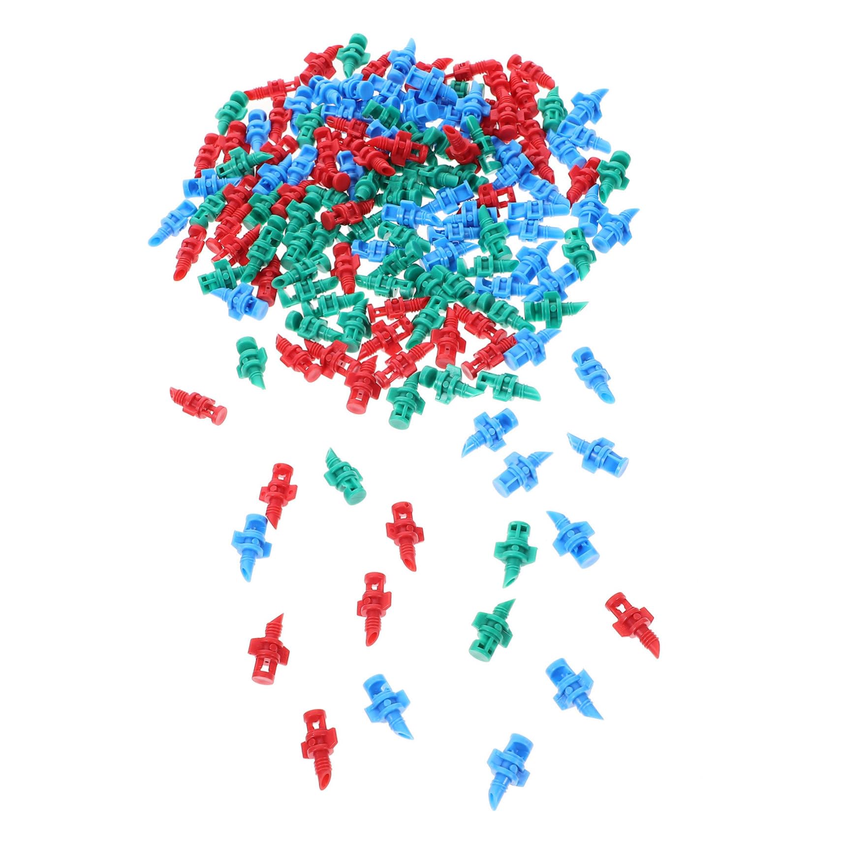 Abaodam Refraction Atomization Nozzles 90/180/360 Degree Sprinkler Heads Drip Irrigation Sprays for Efficient Watering