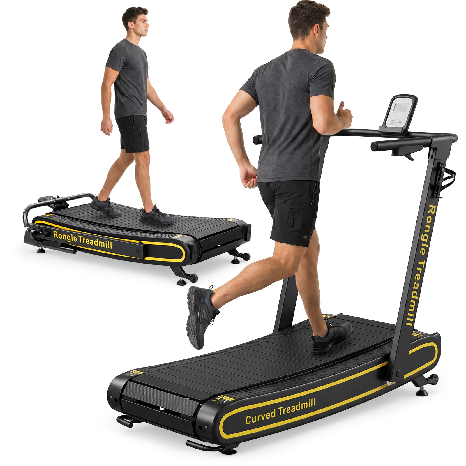 Photo 1 of Rongle Curved Treadmill - Non-Electric, Foldable