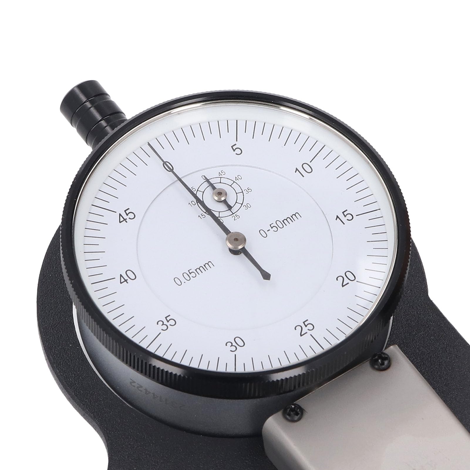 Calibrador de dial exterior Medición de alta precisión Medición de ángulo externo para taller ABS 0-50 mm x 125 mm